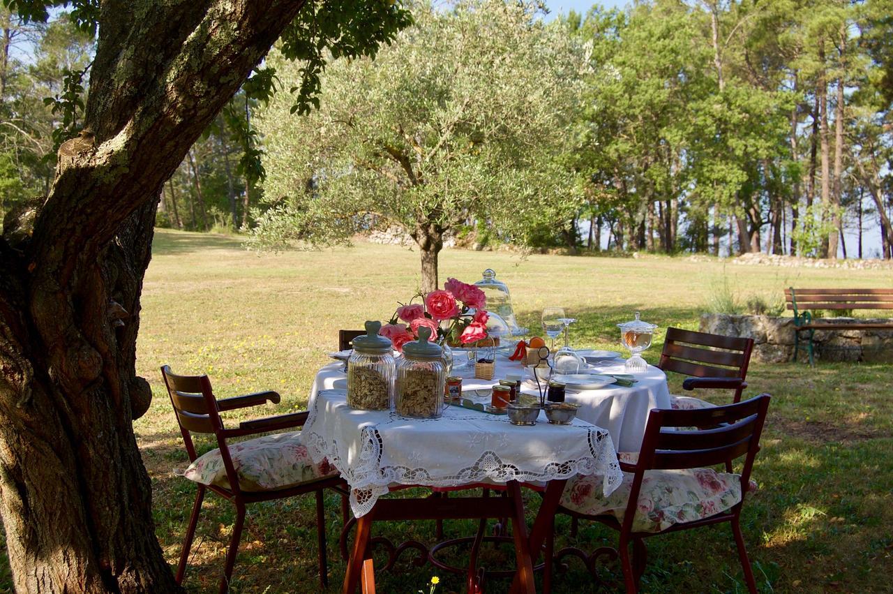 Bergerie Des Suanes Bed and Breakfast Fayence Exterior foto